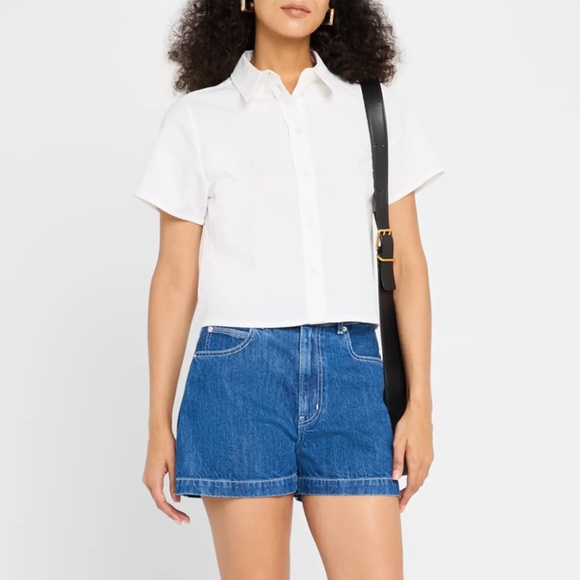 Frame Seersucker top XL New - Picture 10 of 13